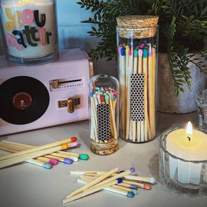 MATCHES- CLOCHE-2" Matches + Mini Cloche - Colors of Your Choice + Strikers - Pleasant Beach Living