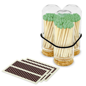 MATCHES- CLOCHE-2" Matches + Mini Cloche - Colors of Your Choice + Strikers - Pleasant Beach Living
