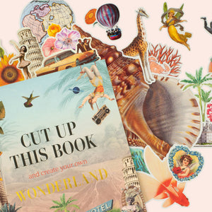 BOOK-Cut Up This Book and Create Your Own Wonderland - Pleasant Beach Living