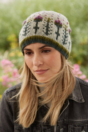 CLOTHING- HAT-Beanie-Floral - Pleasant Beach Living