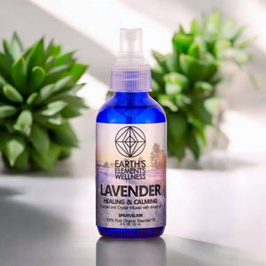 HEALTH-Essential Oil Sprays with Crystals - Pleasant Beach Living
