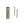 Pair of grey unscented striped taper candles from CCOI in a box, set of 2, with an estimated 6-hour burn time.