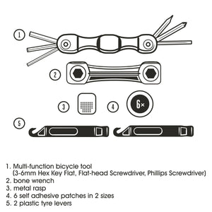 BIKE- Bicycle Puncture Repair Kit - Pleasant Beach Living
