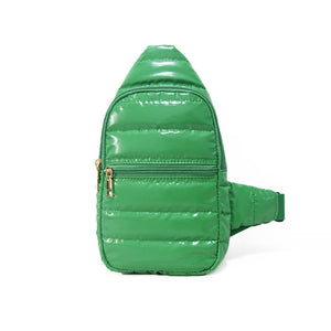 PURSE/SLING BAG- The Perry | Puffer Sling Bag - Pleasant Beach Living
