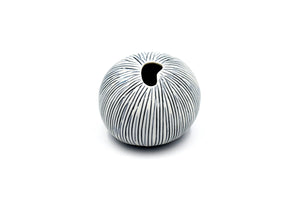 DECOR- VASE- Blue and White - Pleasant Beach Living