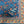 FRENCH TABLECLOTH- 60X120 -Indo Fleur Blue - Pleasant Beach Living