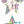 Large star paper garland with Suzani print by Moksha Imports, featuring vibrant colors and intricate textile-inspired design.