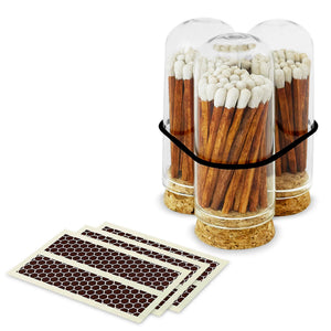 MATCHES- CLOCHE-2" Matches + Mini Cloche - Colors of Your Choice + Strikers - Pleasant Beach Living