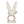 Baby blanket and bunny ring rattle gift set by Viverano Organics, featuring a scallop knit blanket and plush bunny rattle for infants.
