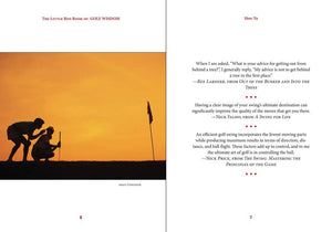 Little Red Book of Golf Wisdom by Niels Aaboe