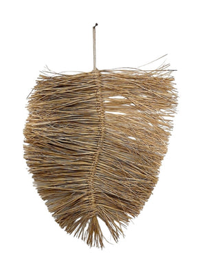 PLANT- Boho Hanging Leaf Décor - Natural - MEDIUM SIZE - Pleasant Beach Living