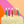 Striped multicolor birthday cake candles from Talking Tables USA, 24-pack, perfect for celebration decor and cake decoration.