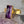 JEWELRY-RING, Amethyst  Rectangle Ring on a Hand Hammered Golden Band - Pleasant Beach Living