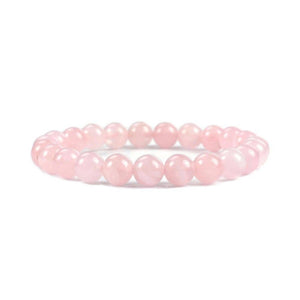 JEWELRY- BRACELET- ROSE QUARTZ Crystal Bracelet - Pleasant Beach Living