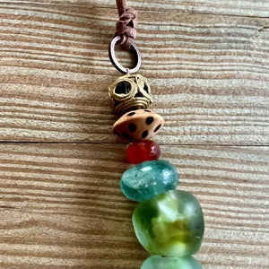 JEWELRY-NECKLACE- Rock and Love fair trade -beachy boho necklace - Pleasant Beach Living