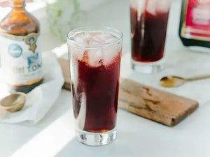 COCKTAILS-TONIC-Rose City Tonic Syrup 3.4oz  - cocktail/mocktail mix - Pleasant Beach Living