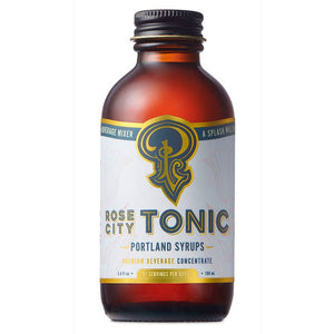 COCKTAILS-TONIC-Rose City Tonic Syrup 3.4oz  - cocktail/mocktail mix - Pleasant Beach Living