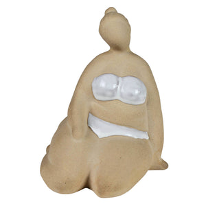 DECOR- Sunbathing Lady - Small - Pleasant Beach Living
