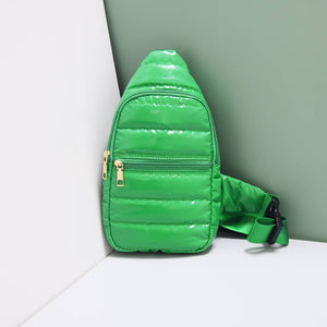 PURSE/SLING BAG- The Perry | Puffer Sling Bag - Pleasant Beach Living