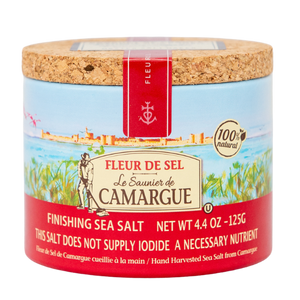 FOOD-SALT- Camargue Fleur de Sel 4.4 oz - Pleasant Beach Living