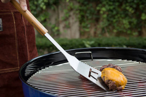 KITCHEN-GRILLGrill Spatula, Stainless Steel, 18" - Pleasant Beach Living