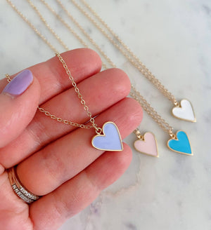 JEWELRY- NECKLACE-Heart Necklace - Pleasant Beach Living
