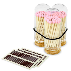 MATCHES- CLOCHE-2" Matches + Mini Cloche - Colors of Your Choice + Strikers - Pleasant Beach Living
