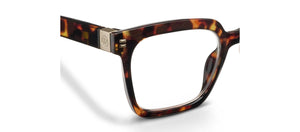 Peepers reading glasses with clear frames and rounded lenses, designed for comfortable everyday use.