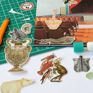 BOOK- Cut Up This Book and Create Your Own Underworld - Pleasant Beach Living