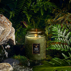 CANDLE- VOLUSPA-Temple Moss Large Jar- 18 OZ. - Pleasant Beach Living