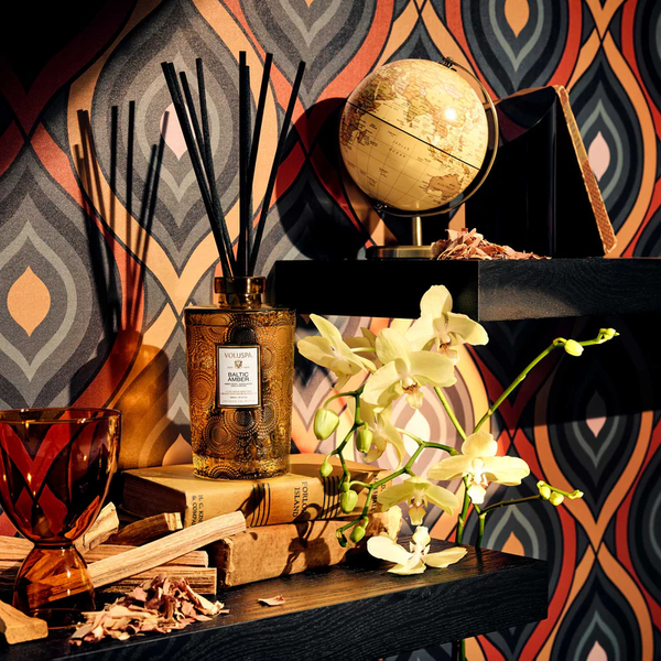 DIFFUSER- VOLUSPA-Baltic Amber 500mL REED DIFFUSER Set - Pleasant Beach Living