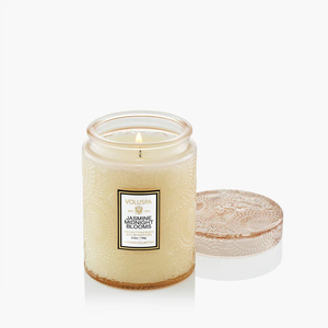 CANDLE- Voluspa- Jasmine Midnight Bloom-5.5oz. - Pleasant Beach Living