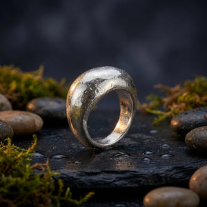 JEWELRY-RING- Sterling Silver Band -Handmade