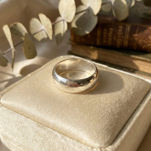 JEWELRY-RING- Solid Sterling Silver Band