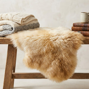 SHEEPSKIN-Texel Sheepskin- Small