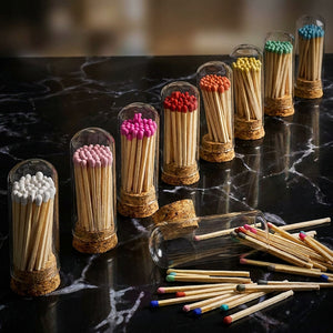 MATCHES- CLOCHE-2" Matches + Mini Cloche - Colors of Your Choice + Strikers