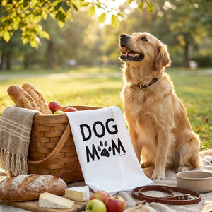 Dog Mom Dish Towel