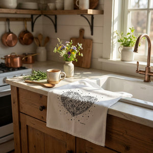 Heart Kitchen Towel