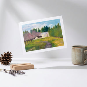 GREETING CARD, LOCAL ARTIST, Kathy Levine- Ol' Bainbridge