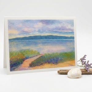 GREETING CARD- Kathy Levine- Summer at Fay Bainbridge