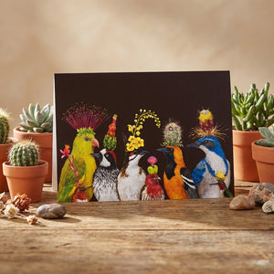 GREETING CARD- Desert Party Card