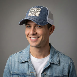 DK handmade Bainbridge Island Washington hat with a stylish design, perfect for casual wear and outdoor outings.