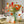 Colorful 22'' Silk Poppy Spray – Single Flocked Floral Stem