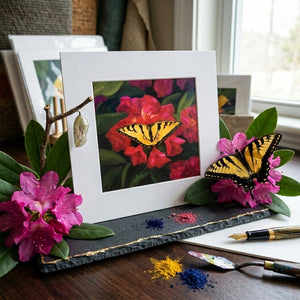 GREETING CARD-Kathy Levine- Butterfly card
