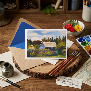 GREETING CARD- Kathy Levine- Boundy Farm