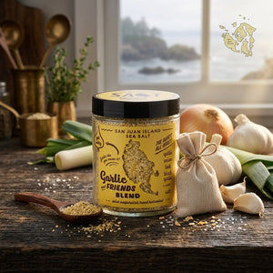 KITCHEN- FOOD- SAN JUAN ISLAND, WA, Garlic & Friends Seasoning Blend