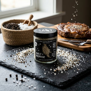 KITCHEN- FOOD- SAN JUAN ISLAND, WA, Pepper Salt Seasoning Blend