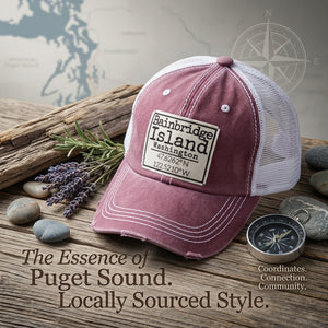 CLOTHING- HAT- Bainbridge Island, Washington 98110 Hat