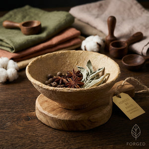 BOWL-Decorative Paper Mache Bowl, 3 Colors