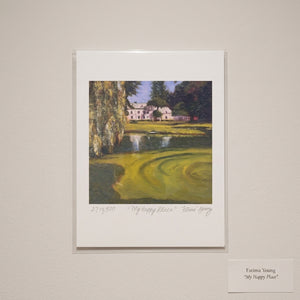 ART -UNFRAMED PRINT -Artist Fatima Young, My Happy Place